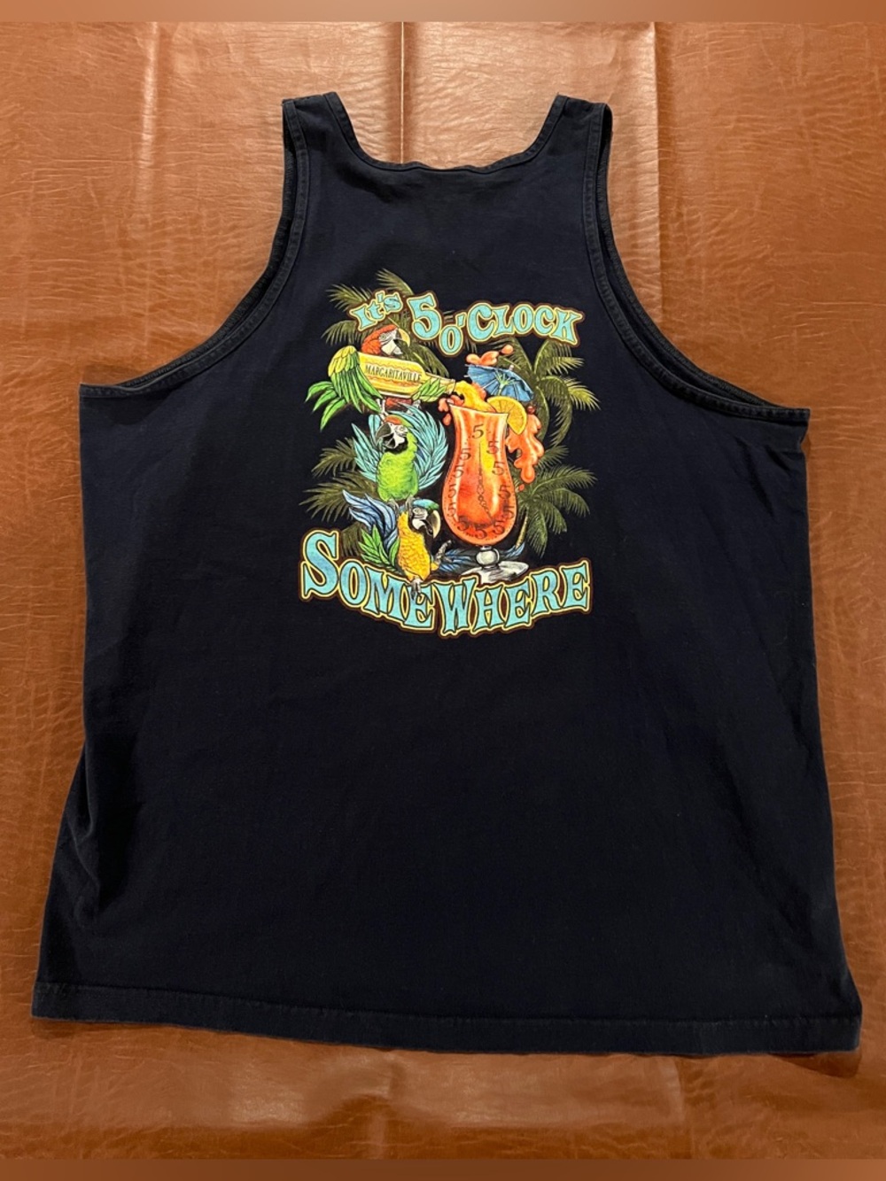 Jimmy Buffett Margaritaville Nashville Men’s Tank Top - Size 2XL